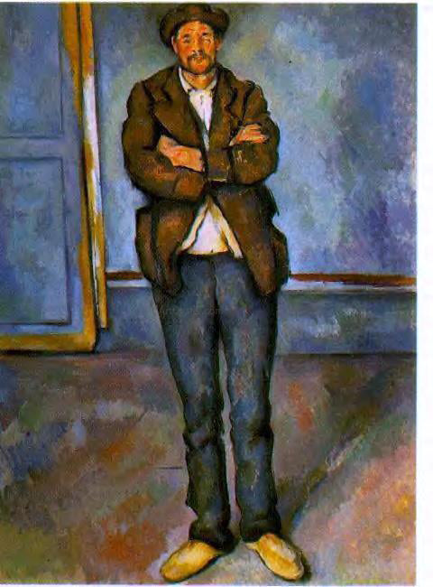  Paul Cezanne Man in a Room - Canvas Art Print