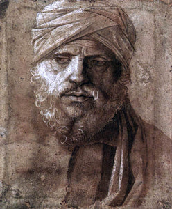  Giovanni Bellini Man with a Turban - Canvas Art Print