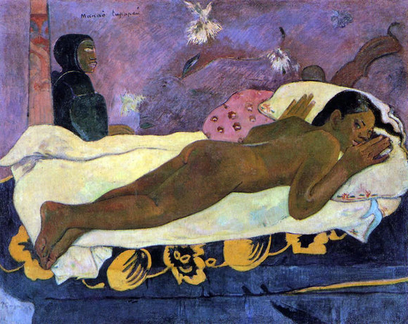  Paul Gauguin Manao Tupapau (also known as Spirit of the Dead Watching) - Canvas Art Print