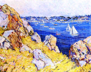  Mary Bradish Titcomb Marblehead Harbor - Canvas Art Print