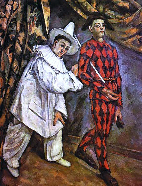  Paul Cezanne Mardi Gras - Canvas Art Print