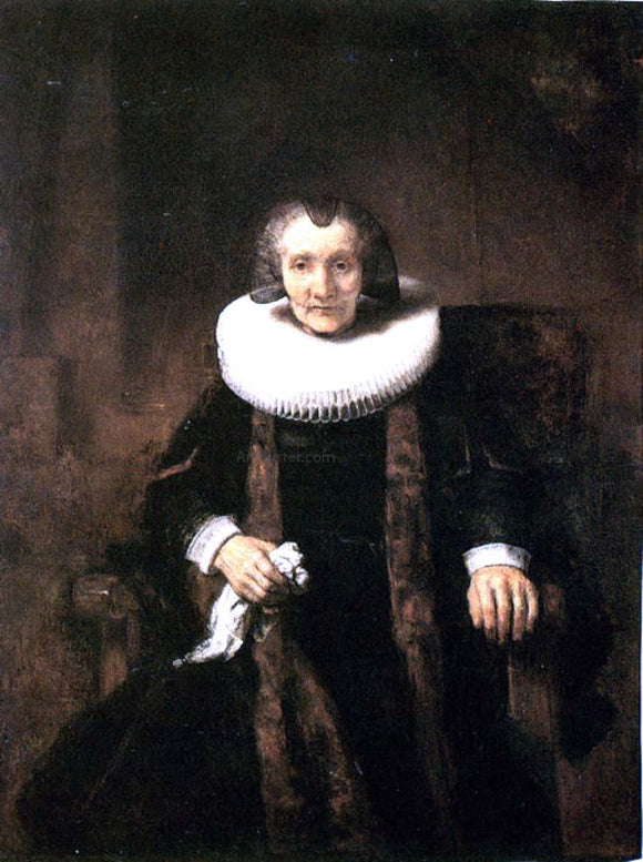 Rembrandt Van Rijn Margaretha de Geer - Canvas Art Print