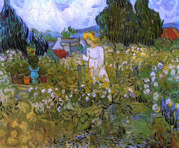  Vincent Van Gogh Marguerite Gachet in the Garden - Canvas Art Print
