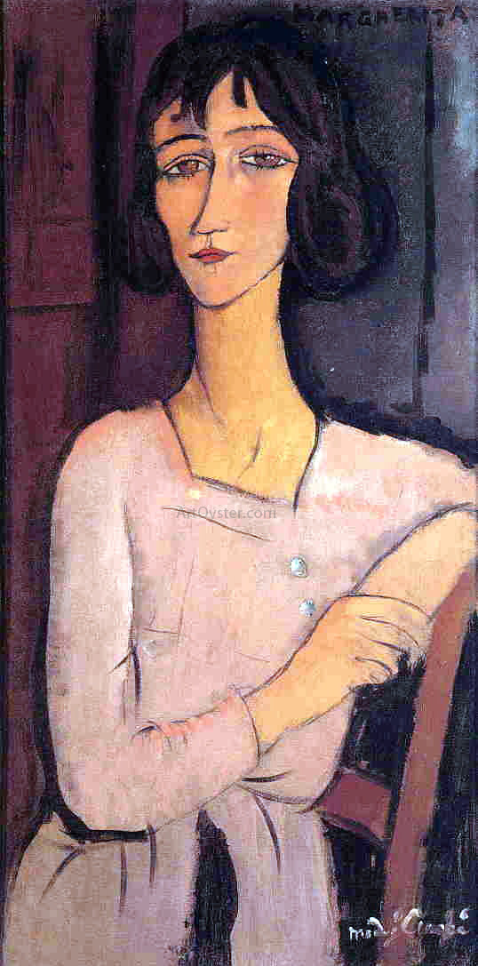  Amedeo Modigliani Marguerite Seated - Canvas Art Print