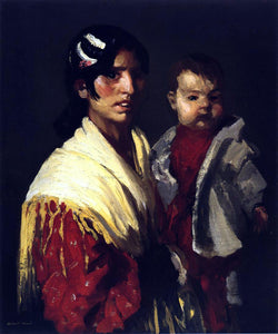  Robert Henri Maria y Consuelo (Gitana) - Canvas Art Print