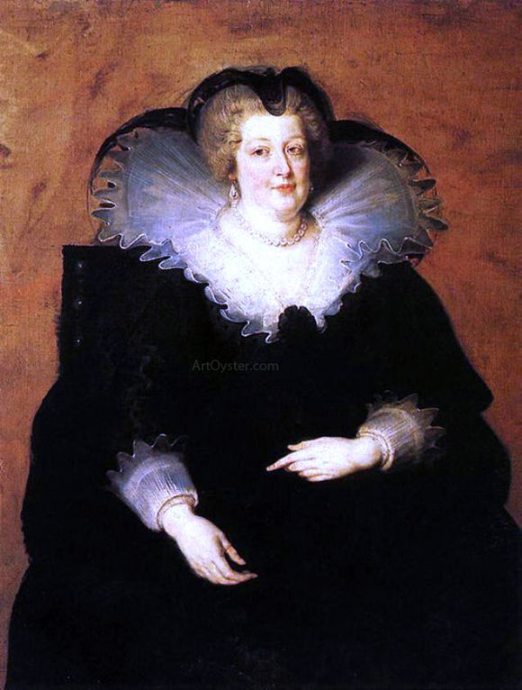  Peter Paul Rubens Marie de Medici, Queen of France - Canvas Art Print