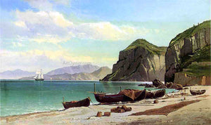  Charles Temple Dix Marina Grande - Capri - Canvas Art Print