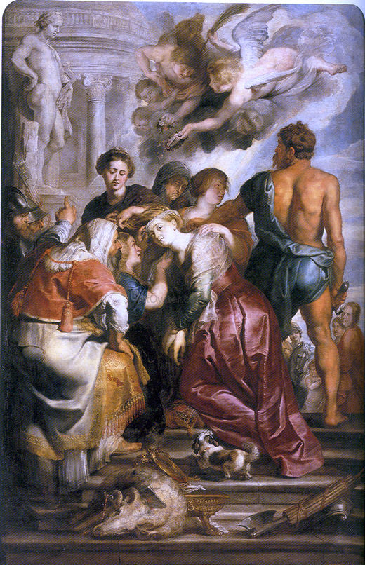  Peter Paul Rubens Martyrdom of St Catherine - Canvas Art Print