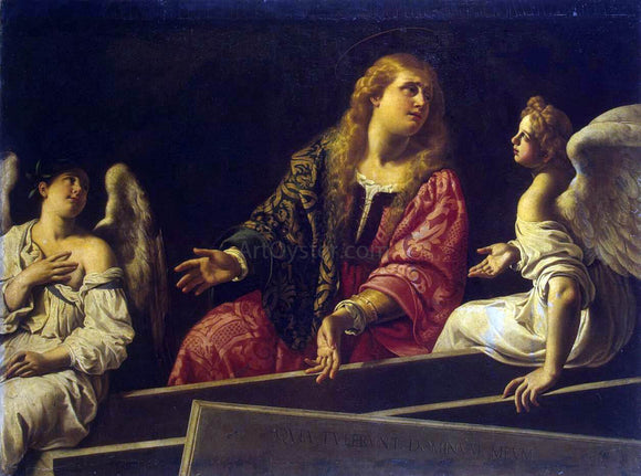  Antiveduto Gramatica Mary Magdalene at the Tomb - Canvas Art Print