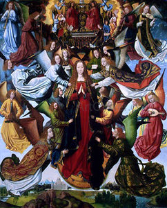  Master lucy Legend Mary, Queen of Heaven - Canvas Art Print