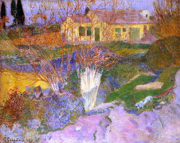  Paul Gauguin Mas, near Arles - Canvas Art Print