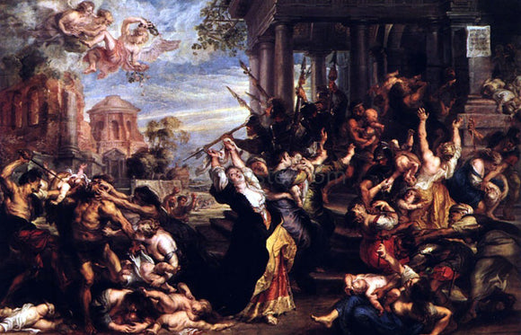  Peter Paul Rubens Massacre of the Innocents - Canvas Art Print