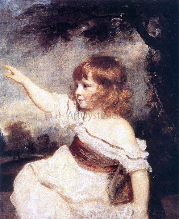  Sir Joshua Reynolds Master Hare - Canvas Art Print