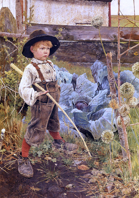  Joseph Freiherr Von Molitor Muhlfeld Master of All He Surveys - Canvas Art Print