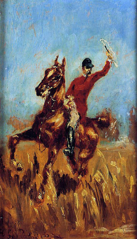  Henri De Toulouse-Lautrec Master of the Hunt - Canvas Art Print