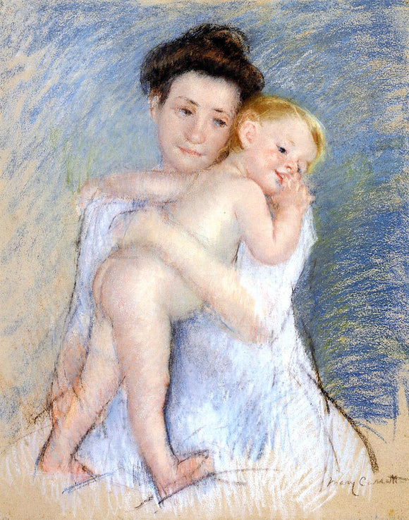  Mary Cassatt Maternal Tenderness - Canvas Art Print
