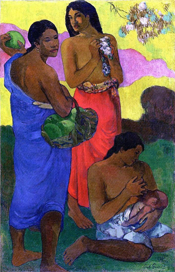  Paul Gauguin Maternite (II) - Canvas Art Print