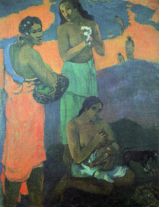  Paul Gauguin Maternity (also known as Three Woman on the Seashore) - Canvas Art Print
