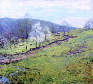  Willard Leroy Metcalf May Afternoon - Canvas Art Print