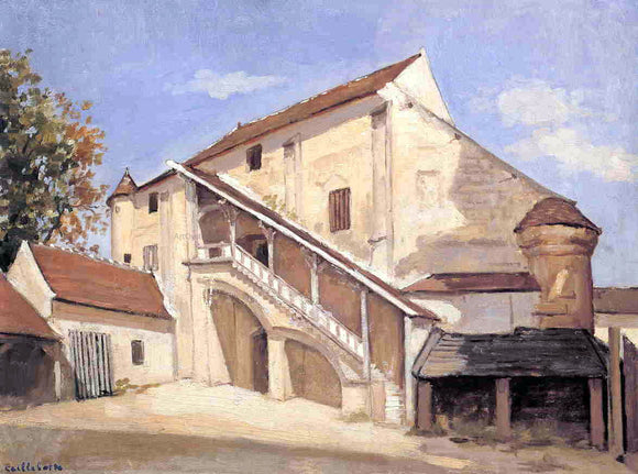  Gustave Caillebotte Meaux Effect of Sunlight on the Old Chapterhouse - Canvas Art Print