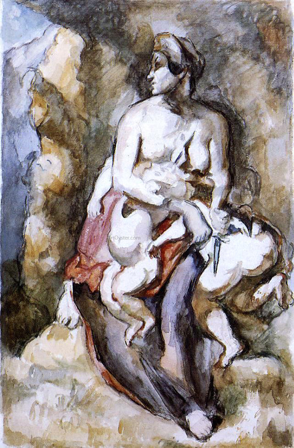  Paul Cezanne Medea (after Delacroix) - Canvas Art Print