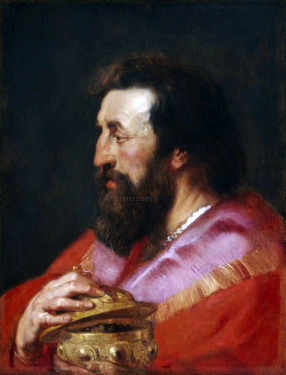  Peter Paul Rubens Melchior, The Assyrian King - Canvas Art Print