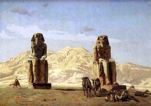  Jean-Leon Gerome Memnon and Sesostris, (study) - Canvas Art Print