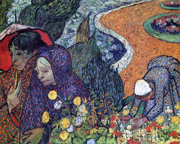  Vincent Van Gogh A Memory of the Garden of Eden - Canvas Art Print