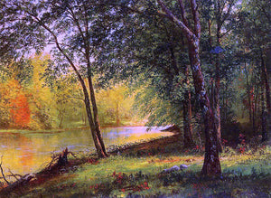  Albert Bierstadt Merced River, California - Canvas Art Print