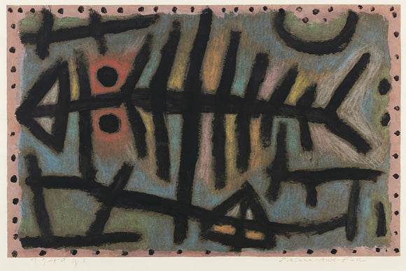  Paul Klee Mess of Fish - Canvas Art Print