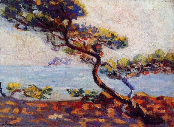  Armand Guillaumin Midday in France - Canvas Art Print