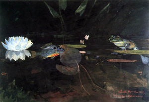  Winslow Homer Mink Pond - Canvas Art Print
