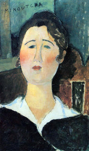  Amedeo Modigliani Minoutcha - Canvas Art Print