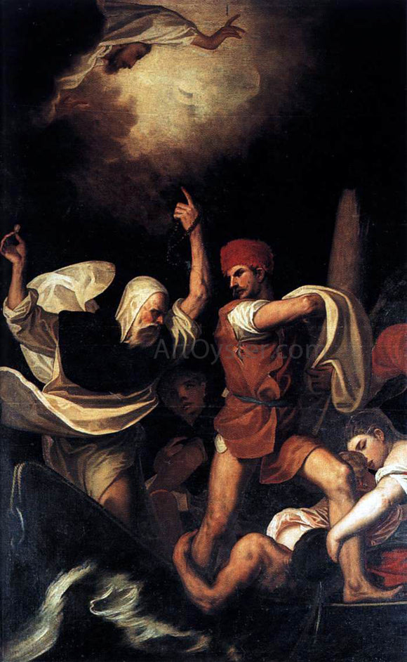  Padovanino Miracle of St Dominic - Canvas Art Print