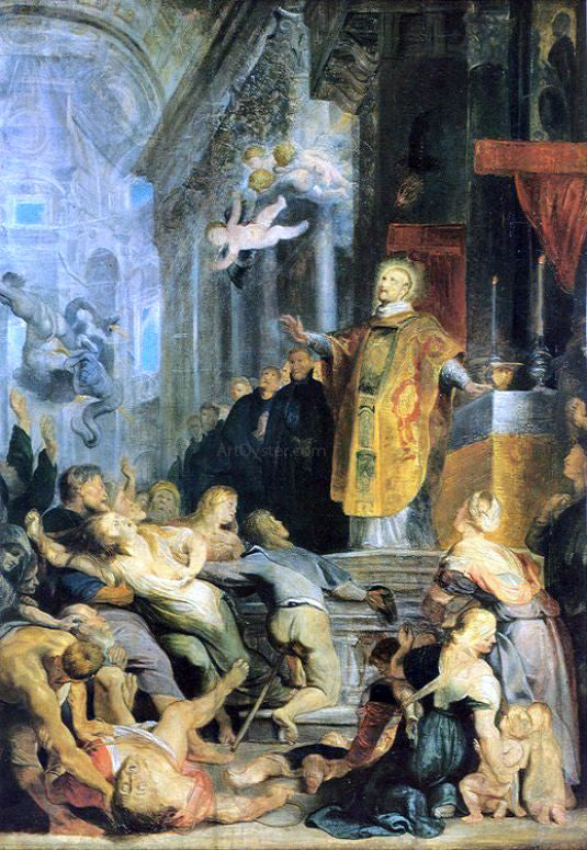  Peter Paul Rubens Miracle of St Ignatius of Loyola - Canvas Art Print