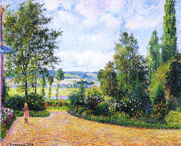  Camille Pissarro Mirbeau's Garden, the Terrace - Canvas Art Print