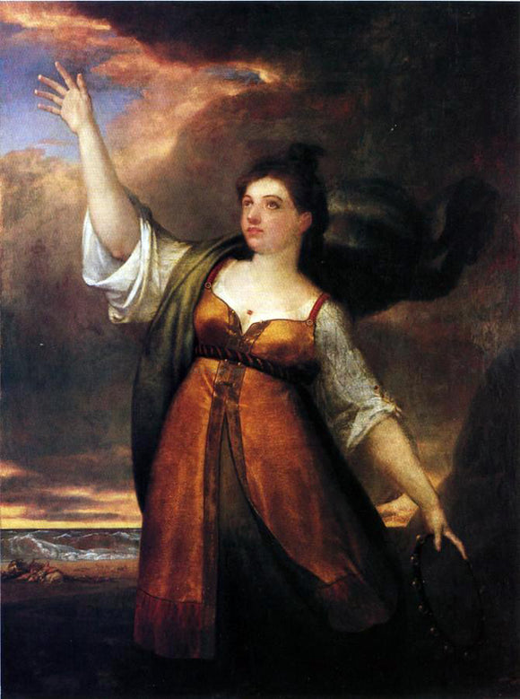  Washington Allston Miriam the Prophetess - Canvas Art Print
