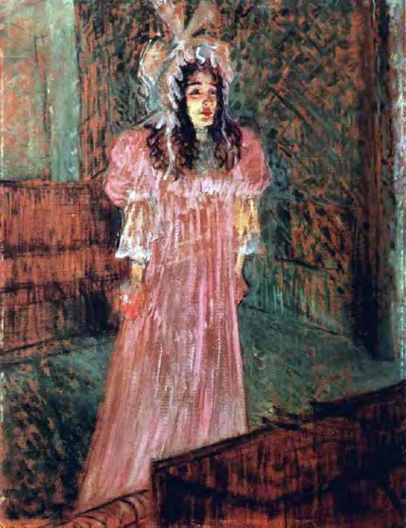  Henri De Toulouse-Lautrec Miss May Belfort - Canvas Art Print