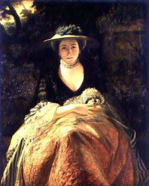  Sir Joshua Reynolds Miss Nelly O'Brien - Canvas Art Print