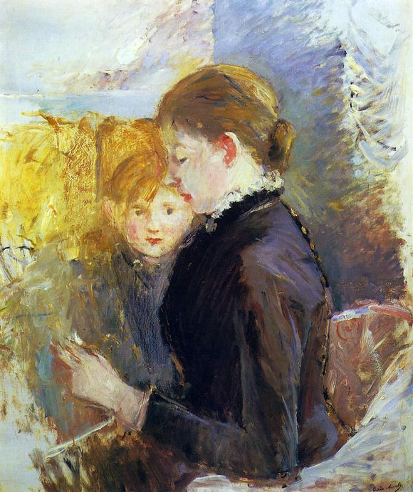  Berthe Morisot Miss Reynolds - Canvas Art Print