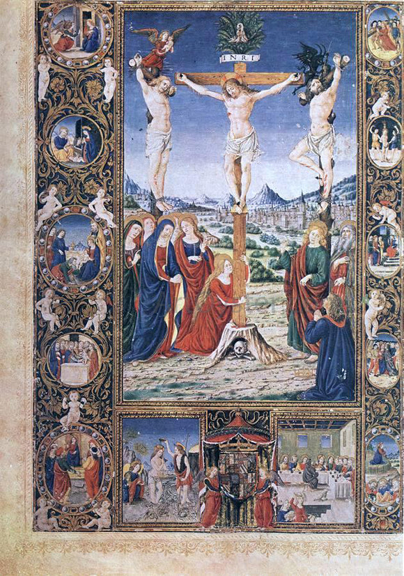  Attavante Degli Attavanti Missal - Canvas Art Print