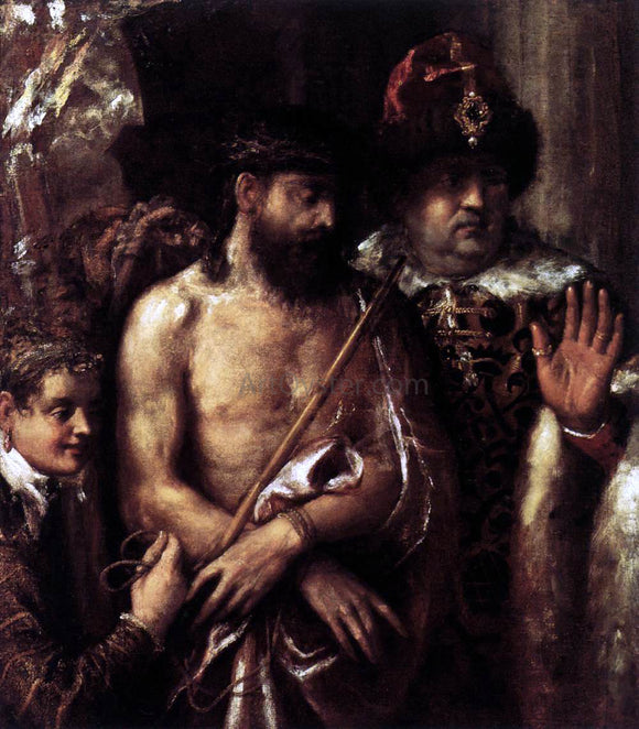  Titian Mocking of Christ - Canvas Art Print