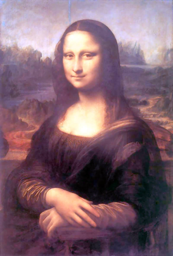  Leonardo Da Vinci Mona Lisa (also known as La Gioconda) - Canvas Art Print