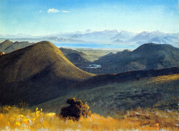  Albert Bierstadt Mono-Lake, Sierra Nevada, California, 1872 - Canvas Art Print