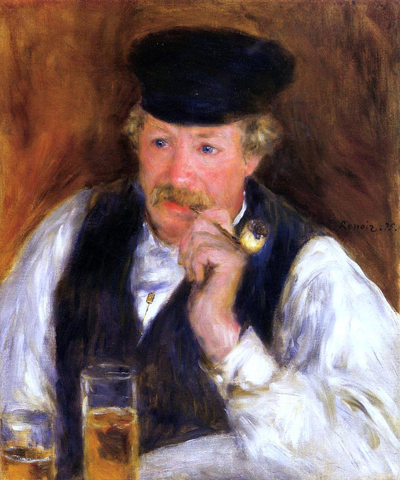  Pierre Auguste Renoir Monsieur Fornaise - Canvas Art Print
