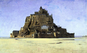  William Stanley Haseltine Mont Saint Michel - Canvas Art Print