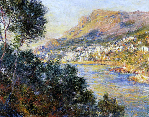  Claude Oscar Monet Monte Carlo Seen from Roquebrune - Canvas Art Print