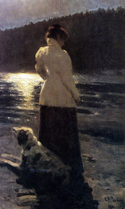  Ilia Efimovich Repin Moonlight - Canvas Art Print