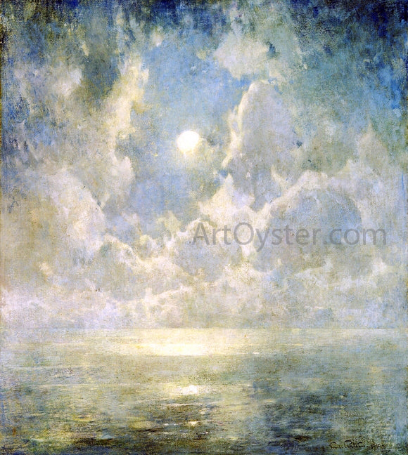  Emil Carlsen Moonlight on the Kattegat - Canvas Art Print