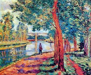  Armand Guillaumin Moret - Canvas Art Print